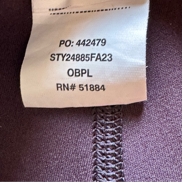 Patagonia Maipo 7/8 Stash Tights Leggings Plum Purple Size XXL - Picture 6 of 12